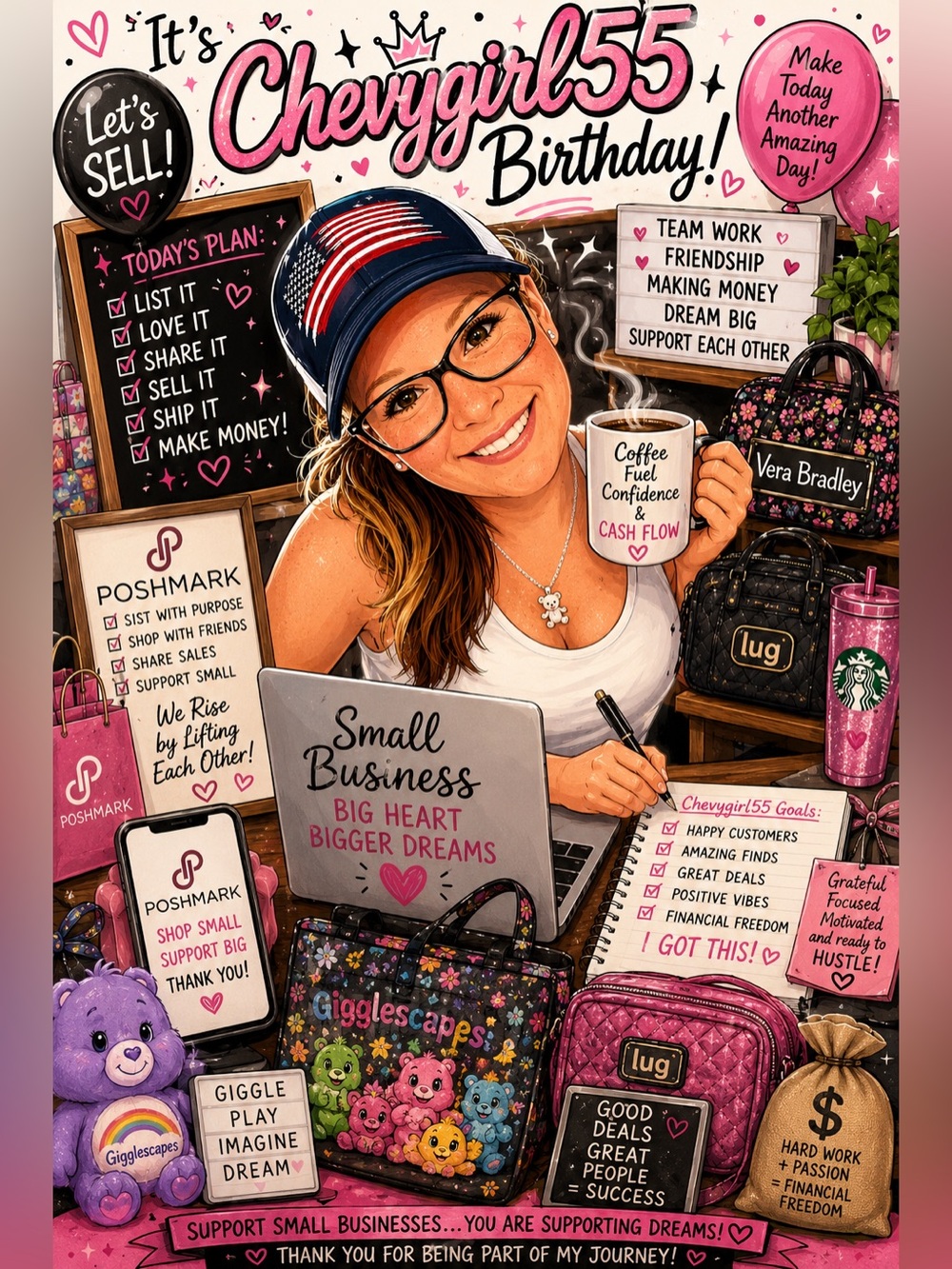 Chevygirl55 is going Live! Wednesday September 2, 2026 @ 5:30PM